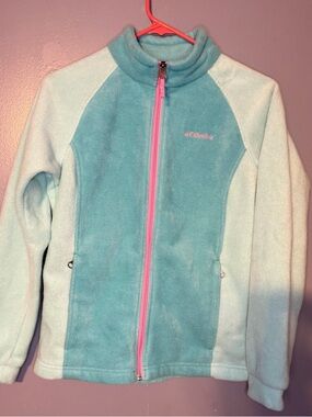 Columbia Fleece Zip-Up Jacket – Girls Size L (14/16)